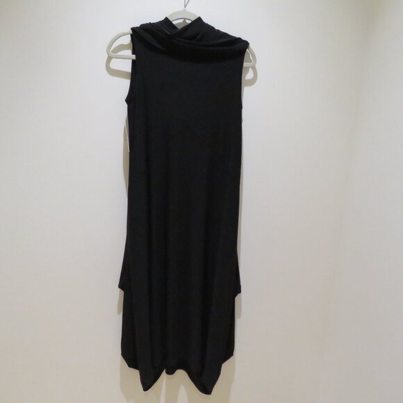 SYMPLI Sleeveless Dream Dress Black Bubble Hem Lantern Lagenlook Minimalist NWT - Picture 11 of 15